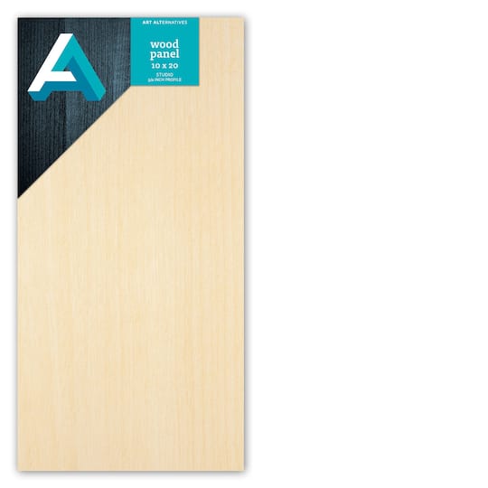 6 Pack: Art Alternatives Studio Wood Panel